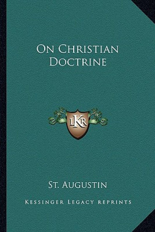 Könyv On Christian Doctrine St Augustine