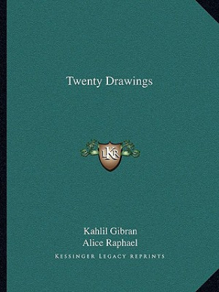 Carte Twenty Drawings Kahlil Gibran