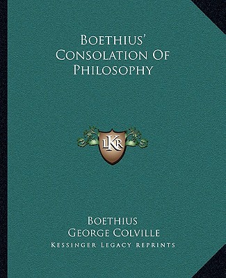 Carte Boethius' Consolation of Philosophy Boethius