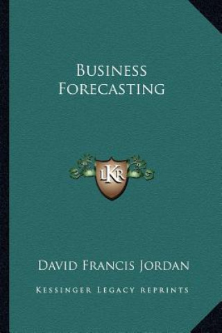 Libro Business Forecasting David Francis Jordan