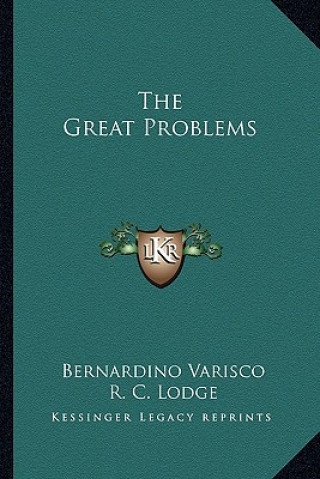 Libro The Great Problems Bernardino Varisco