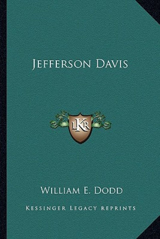 Książka Jefferson Davis William E. Dodd