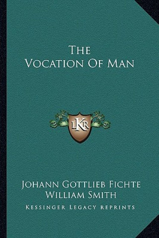 Buch The Vocation of Man Johann Gottlieb Fichte