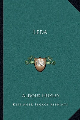 Livre Leda Aldous Huxley