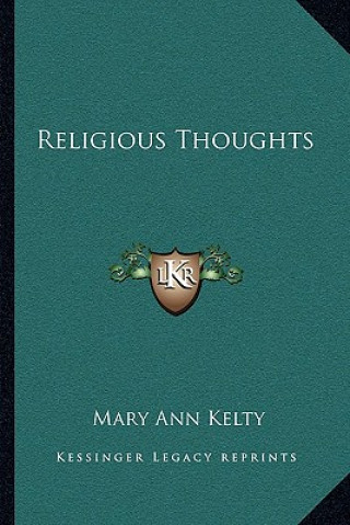 Boek Religious Thoughts Mary Ann Kelty
