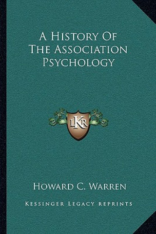 Libro A History Of The Association Psychology Howard C. Warren