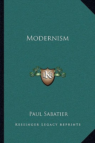 Carte Modernism Paul Sabatier
