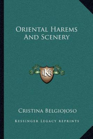 Buch Oriental Harems and Scenery Cristina Belgiojoso
