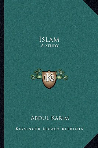 Boek Islam: A Study Abdul Karim