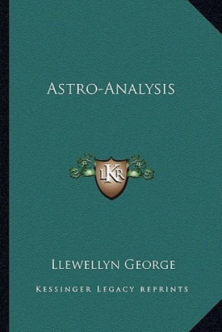 Книга Astro-Analysis Llewellyn George