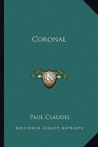 Book Coronal Paul Claudel