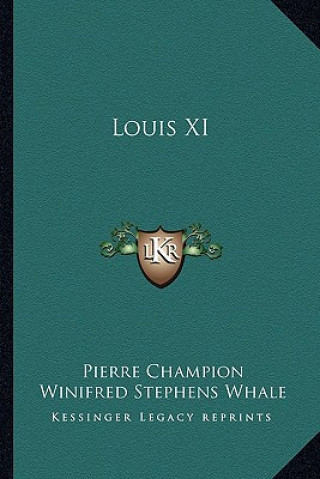 Libro Louis XI Pierre Champion