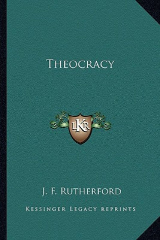 Libro Theocracy J. F. Rutherford