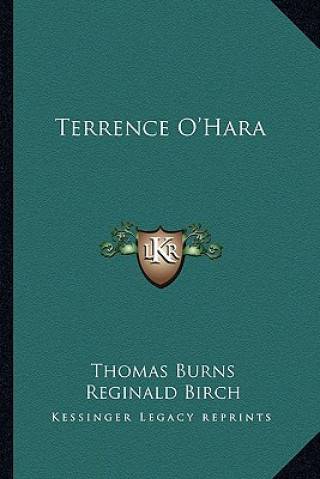 Libro Terrence O'Hara Thomas Burns