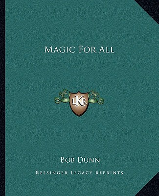 Boek Magic for All Bob Dunn