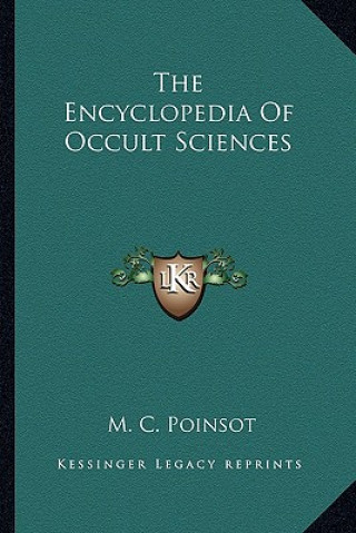 Book The Encyclopedia of Occult Sciences M. C. Poinsot