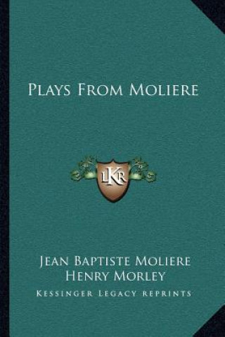 Livro Plays from Moliere Jean Baptiste Poquelin De Moliere