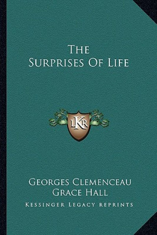 Kniha The Surprises of Life Georges Clemenceau