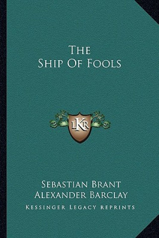 Kniha The Ship of Fools Sebastian Brant