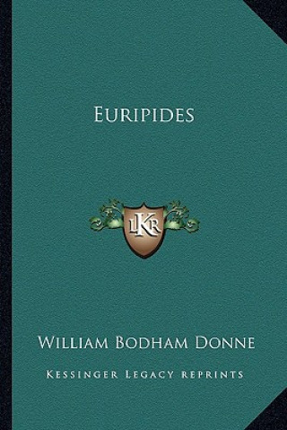 Книга Euripides William Bodham Donne