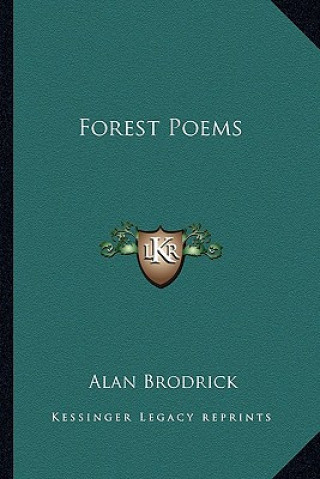 Libro Forest Poems Alan Brodrick