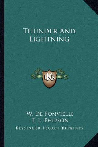 Book Thunder and Lightning Wildrid De Fonvielle