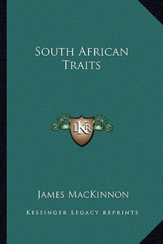 Kniha South African Traits James MacKinnon