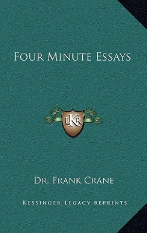 Boek Four Minute Essays Dr Frank Crane