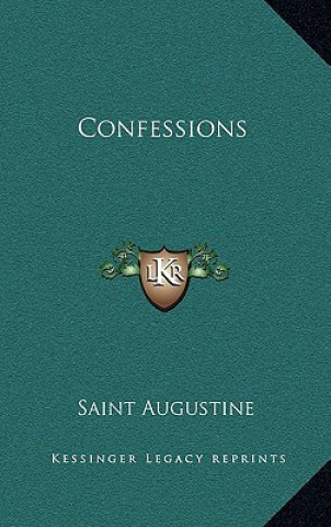 Kniha Confessions Saint Augustine of Hippo