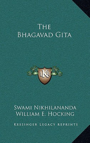 Könyv The Bhagavad Gita Swami Nikhilananda