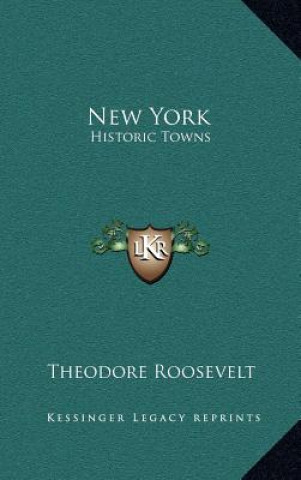 Książka New York: Historic Towns Roosevelt  Theodore  IV