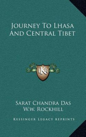 Carte Journey to Lhasa and Central Tibet Sarat Chandra Das