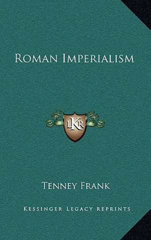 Libro Roman Imperialism Tenney Frank