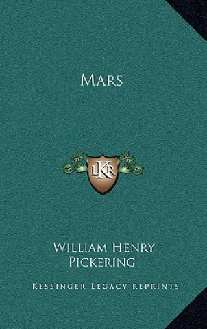 Carte Mars William Henry Pickering