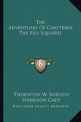 Book The Adventures of Chatterer the Red Squirrel Thornton W. Burgess