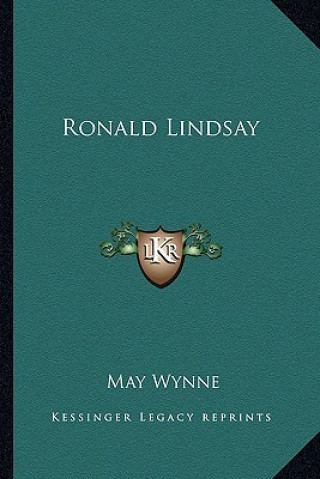 Libro Ronald Lindsay May Wynne