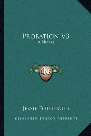 Książka Probation V3 Jessie Fothergill