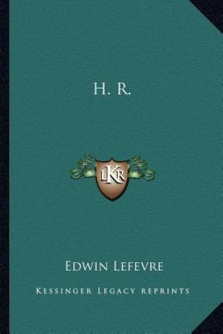 Knjiga H. R. Edwin Lefevre