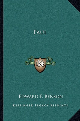 Knjiga Paul Edward F. Benson