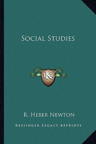 Book Social Studies R. Heber Newton