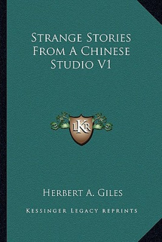 Carte Strange Stories From A Chinese Studio V1 Herbert Allen Giles