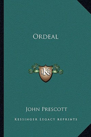 Livre Ordeal John Prescott