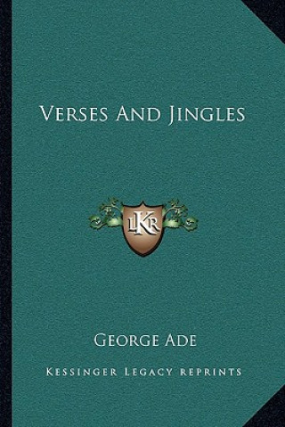 Libro Verses and Jingles George Ade