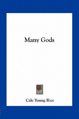 Livre Many Gods Cale Young Rice