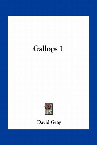 Livro Gallops 1 David Gray