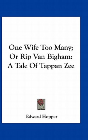 Kniha One Wife Too Many; Or Rip Van Bigham: A Tale of Tappan Zee Edward Hopper