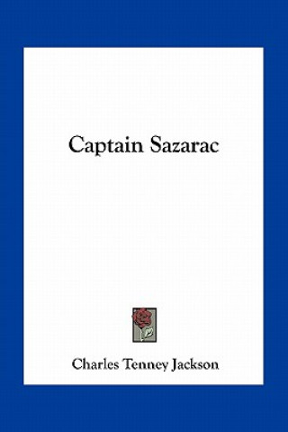 Książka Captain Sazarac Charles Tenney Jackson
