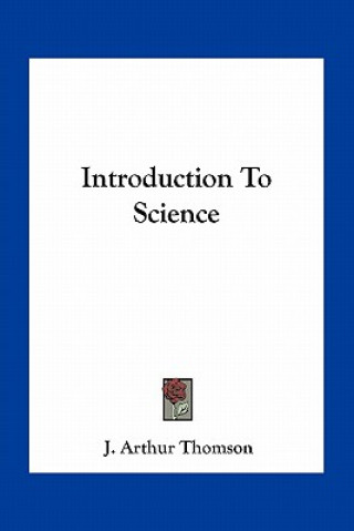 Boek Introduction to Science J. Arthur Thomson