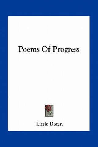 Livre Poems of Progress Lizzie Doten