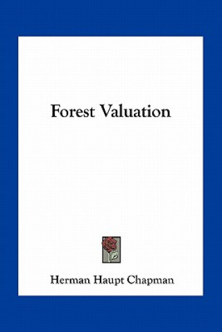 Buch Forest Valuation Herman Haupt Chapman